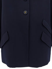 CCマークボタンジャケット ネイビー