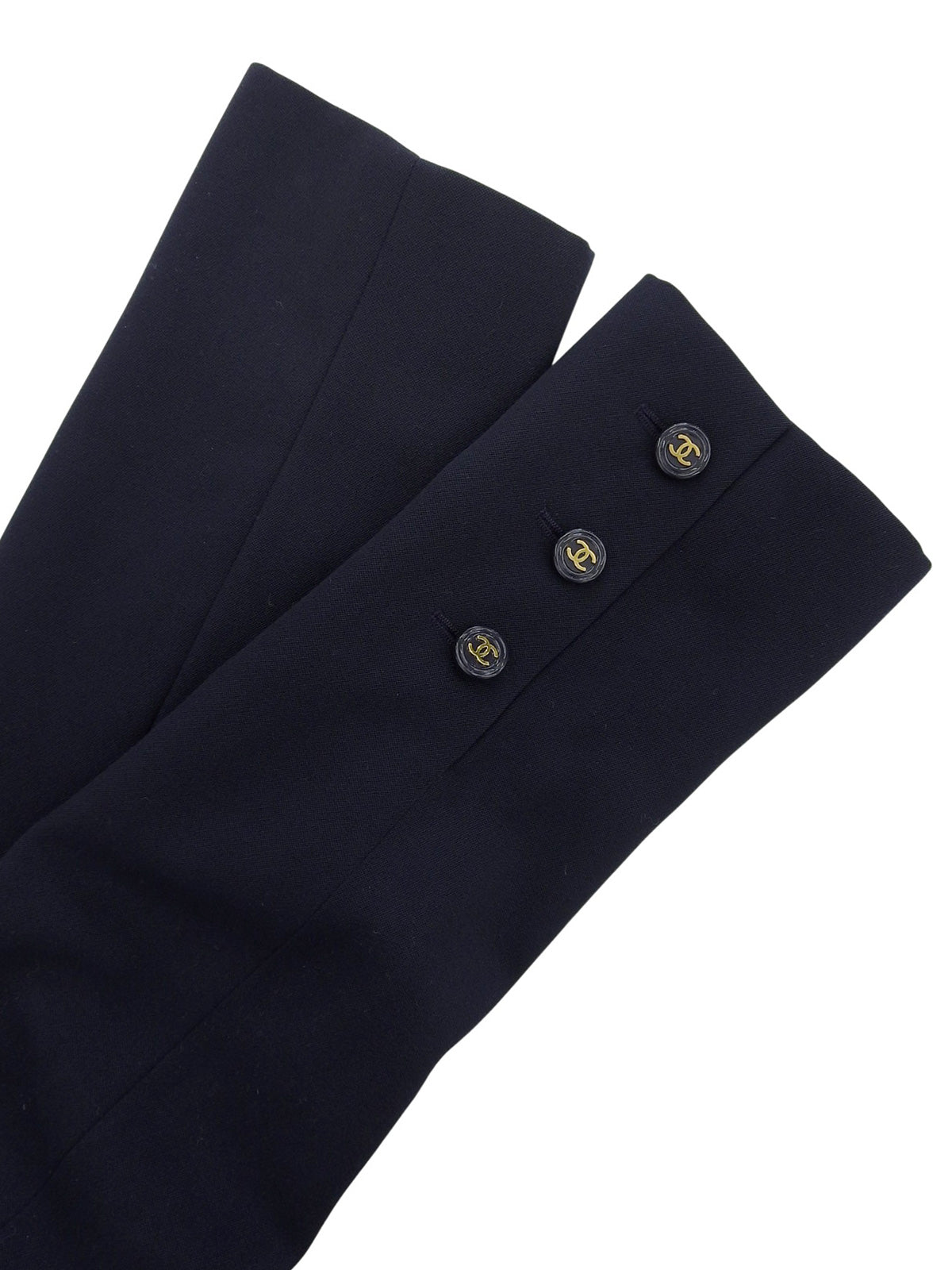 CCマークボタンジャケット ネイビー