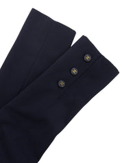 CCマークボタンジャケット ネイビー