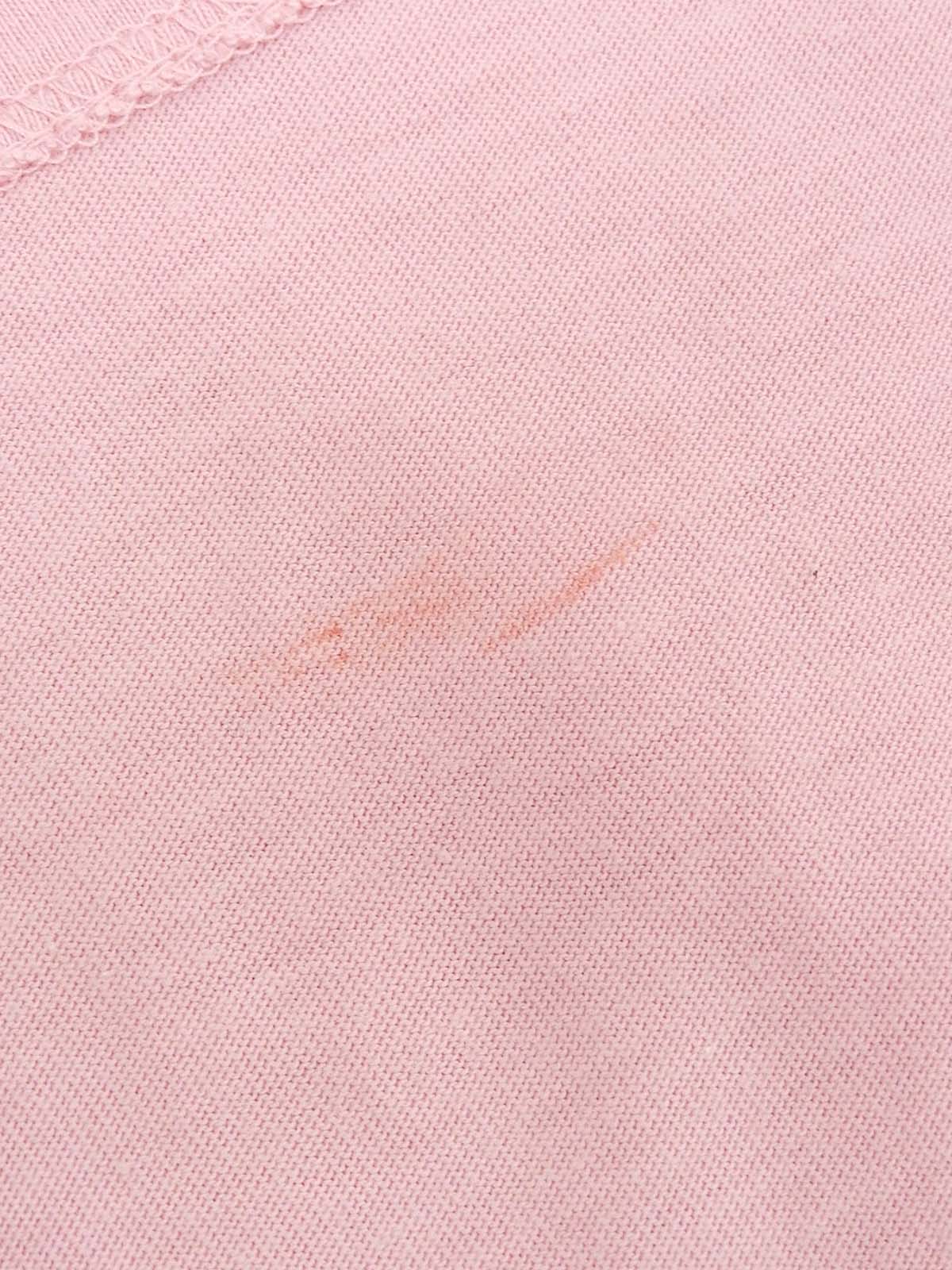 ビーズロゴ刺繍ノースリーブトップス　ピンク