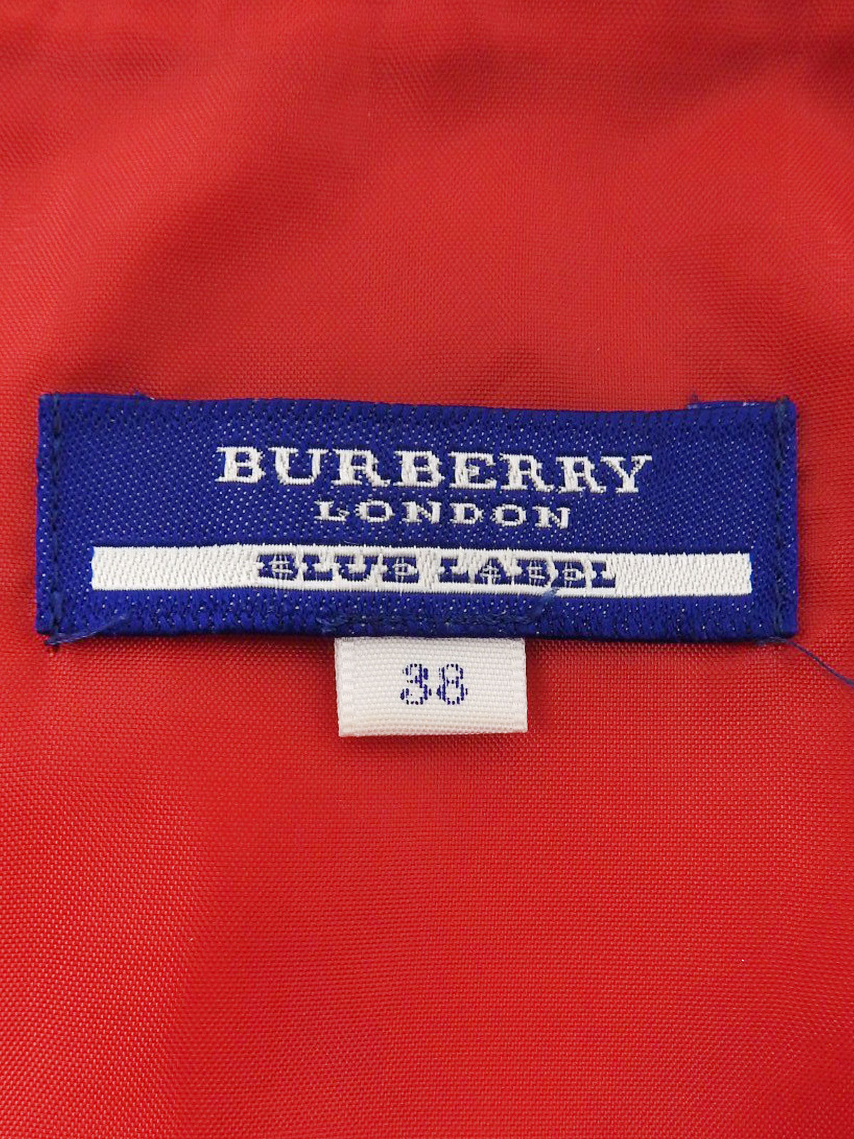 コットンチェックパターンスカート レッド