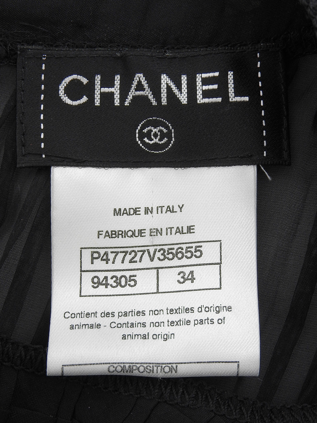 シルクシースルーノースリーブブラウス ブラック