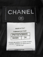 シルクシースルーノースリーブブラウス ブラック