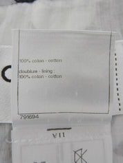 ライオンCCマークプリントノースリーブワンピース　ホワイト/ブラック/マルチ