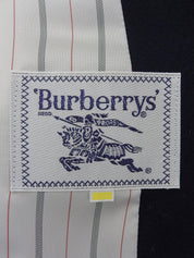 ウールロゴエンブレムワッペンダブルブレストジャケット ネイビー