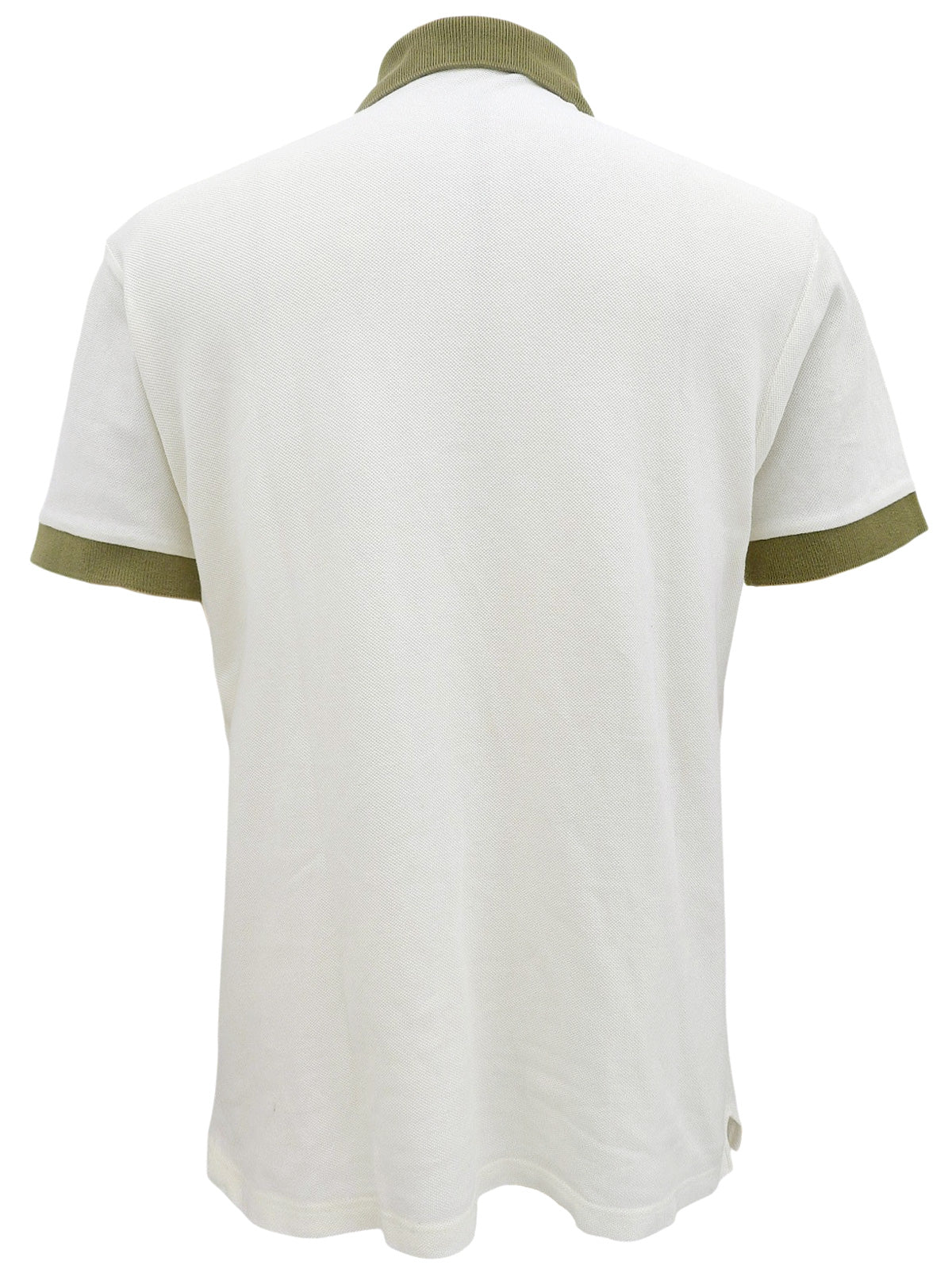 バイカラーロゴ刺繍ポロシャツ