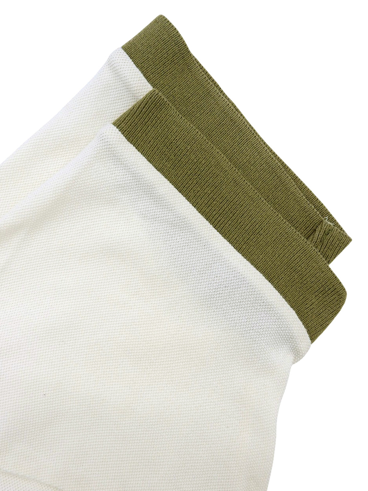 バイカラーロゴ刺繍ポロシャツ