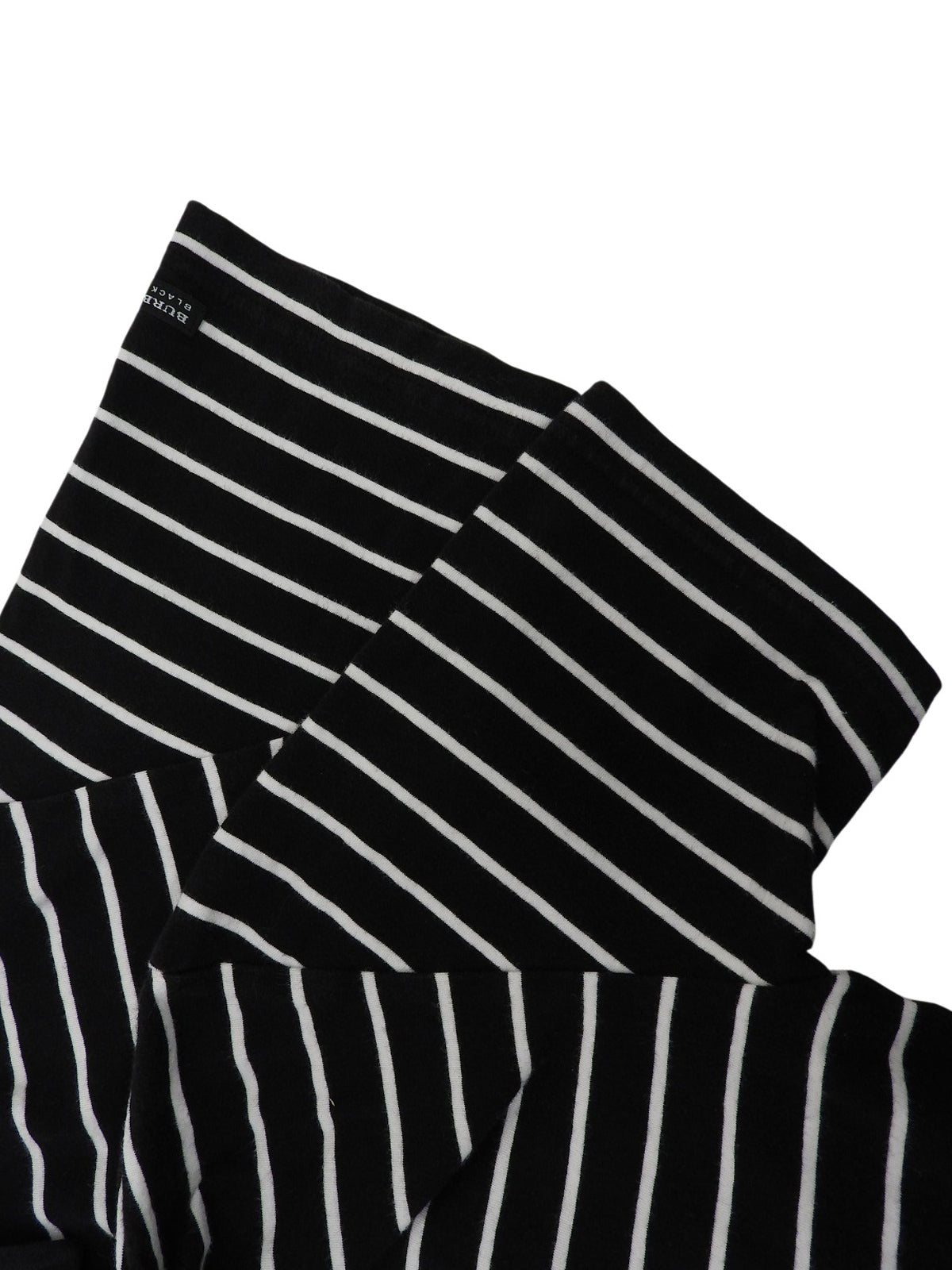 Border Pattern Logo Embroidered Polo Shirt Black/White