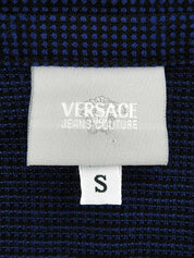 メデューサ刺繍ノースリーブトップス　ネイビー