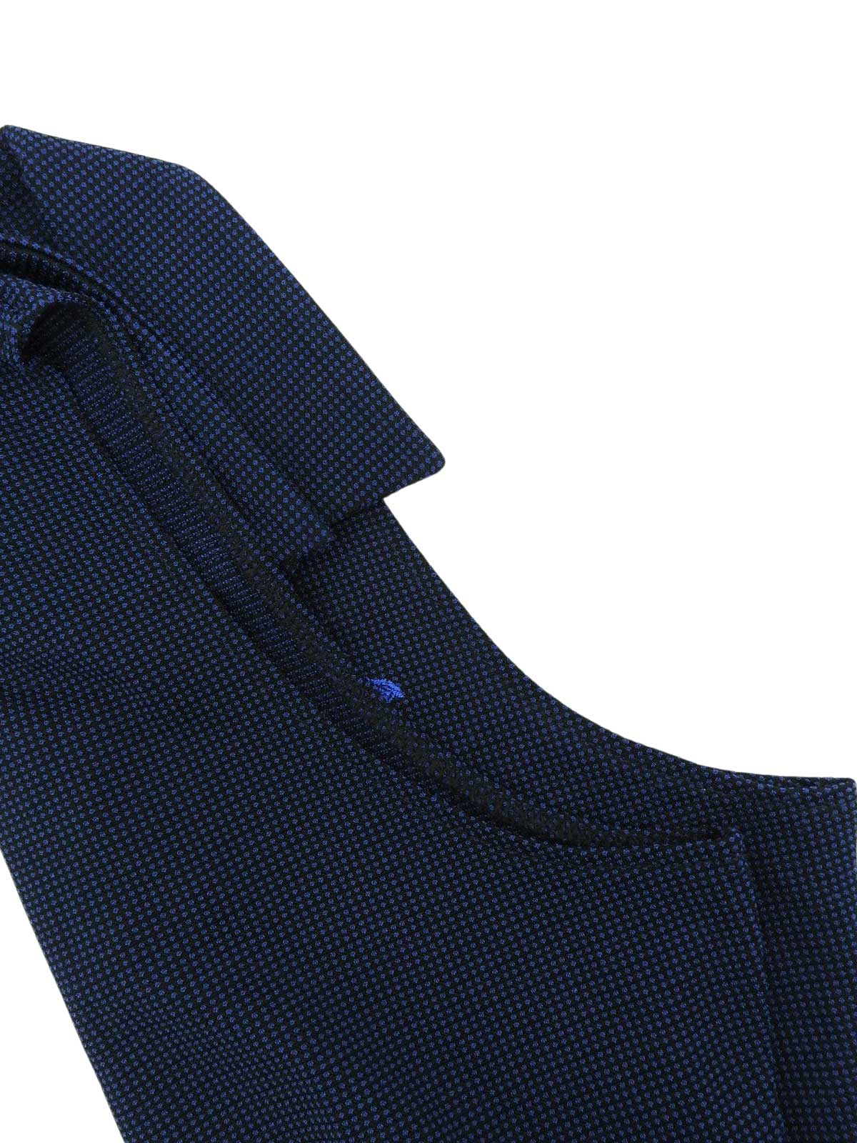 メデューサ刺繍ノースリーブトップス　ネイビー