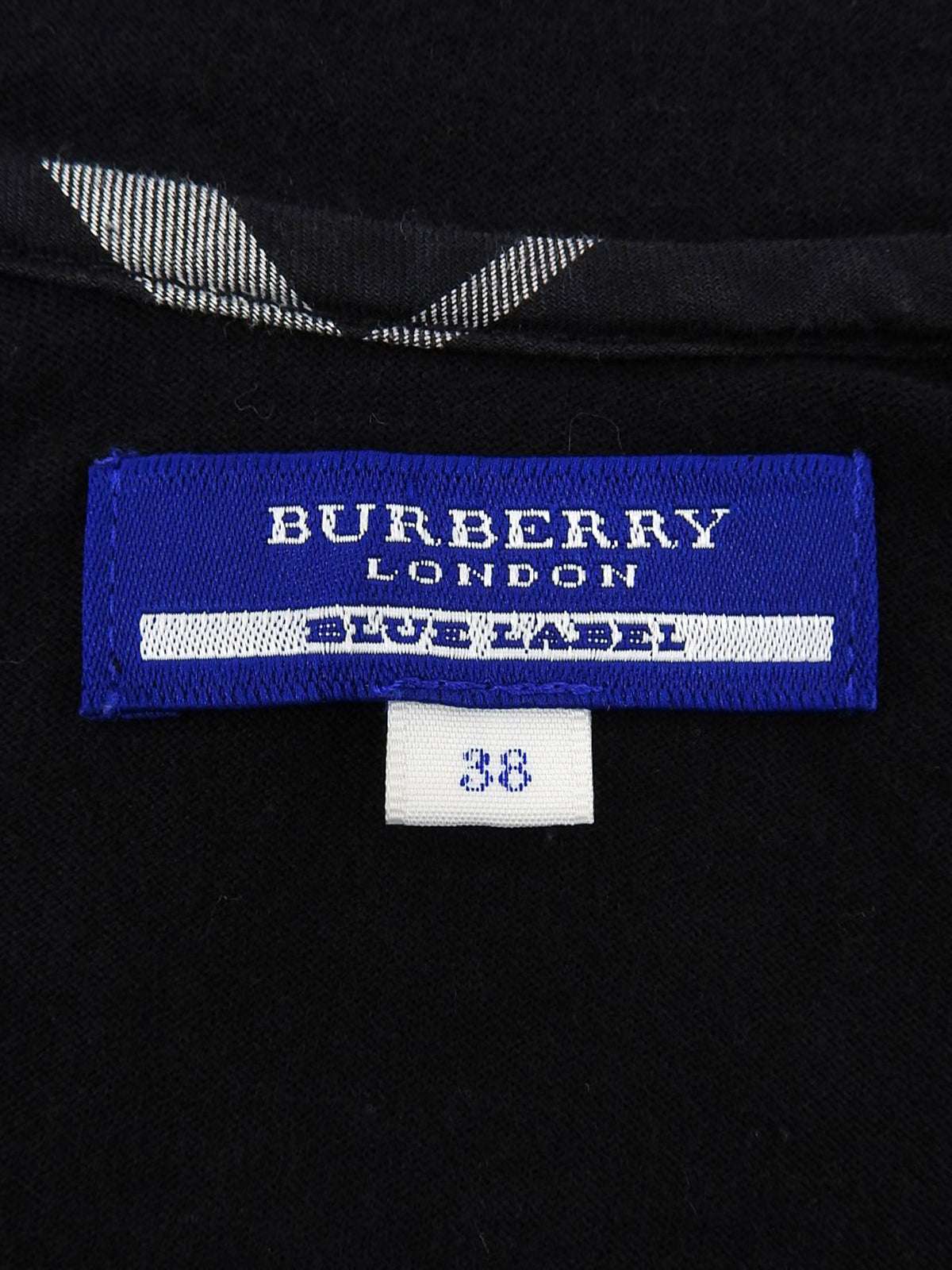 Logo Embroidered Zip-Up Half Sleeve Hoodie in Black