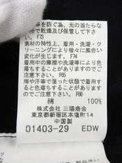 Logo Embroidered Zip-Up Half Sleeve Hoodie in Black