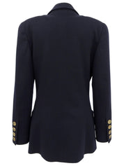 CCマークボタンダブルブレストジャケット ネイビー