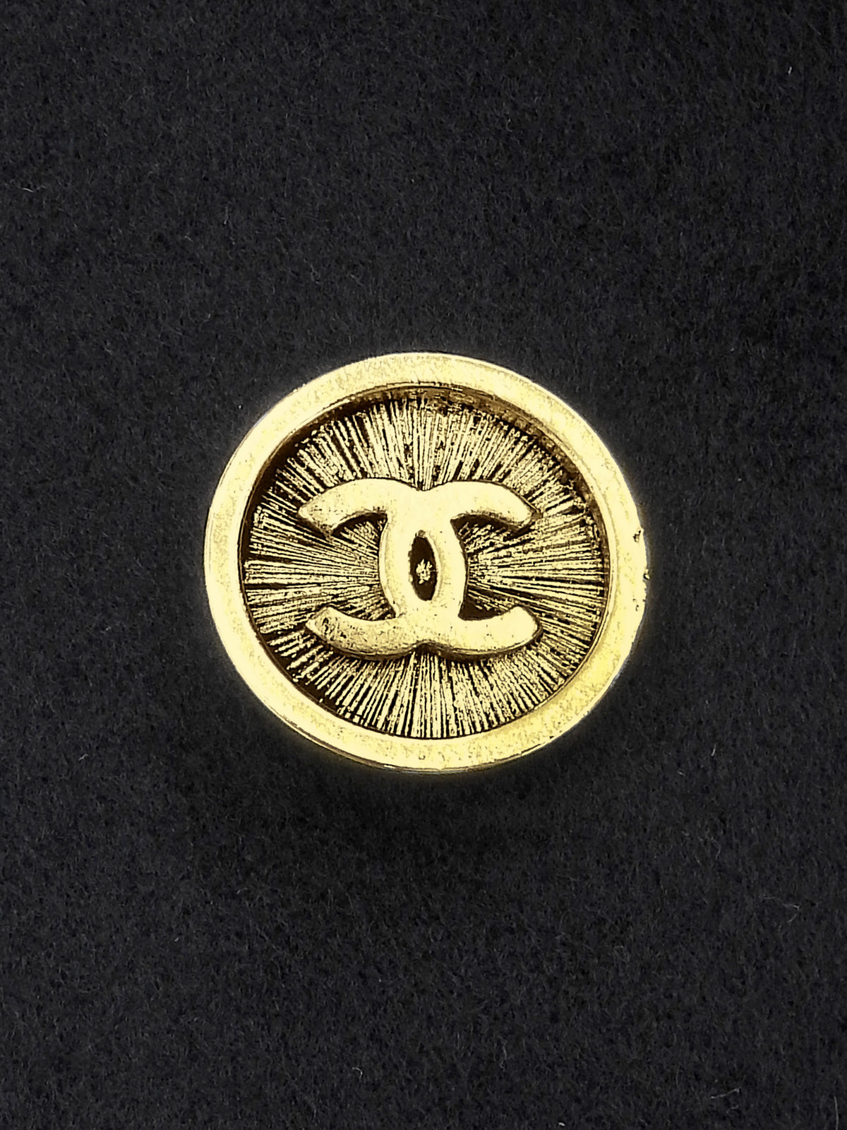 CCマークボタンダブルブレストジャケット ネイビー