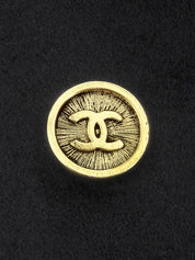 CCマークボタンダブルブレストジャケット ネイビー