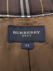 チェックパターンパンツ ブラウン/マルチ