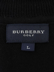 Logo Embroidered Turtleneck Sweater in Black