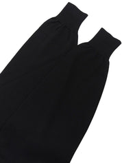 Logo Embroidered Turtleneck Sweater in Black