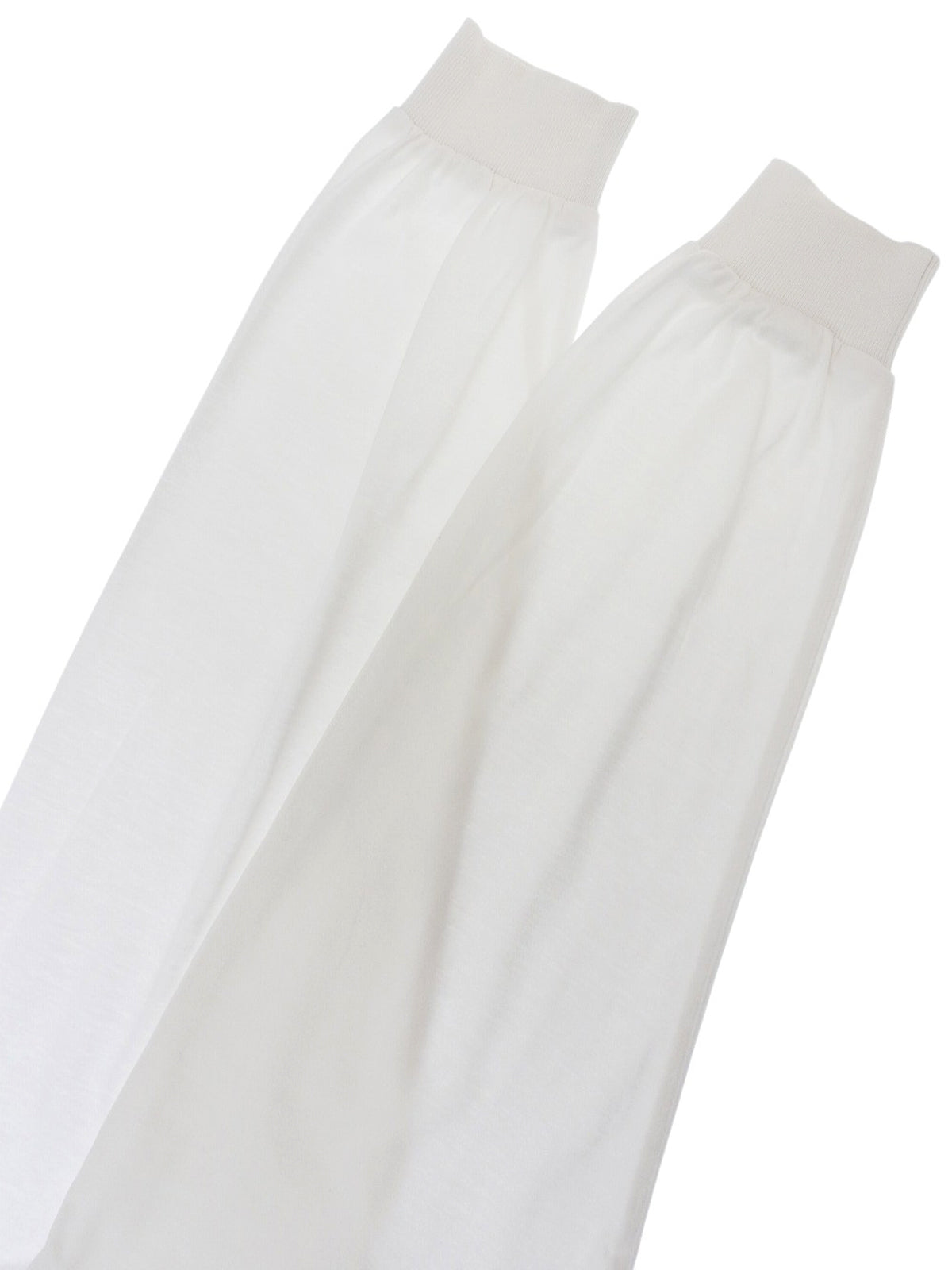 コットンロゴ刺繍ポロシャツ　ホワイト