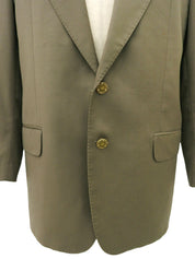 ウールロゴボタンジャケット グレージュ