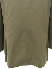 ウールロゴボタンジャケット　グレージュ