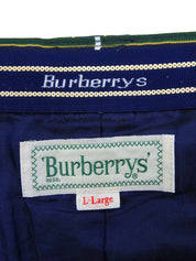 ストライプハーフパンツ グリーン/ネイビー