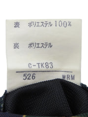 ストライプハーフパンツ グリーン/ネイビー