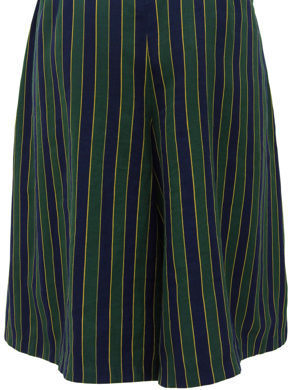 ストライプハーフパンツ グリーン/ネイビー