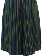 ストライプハーフパンツ グリーン/ネイビー