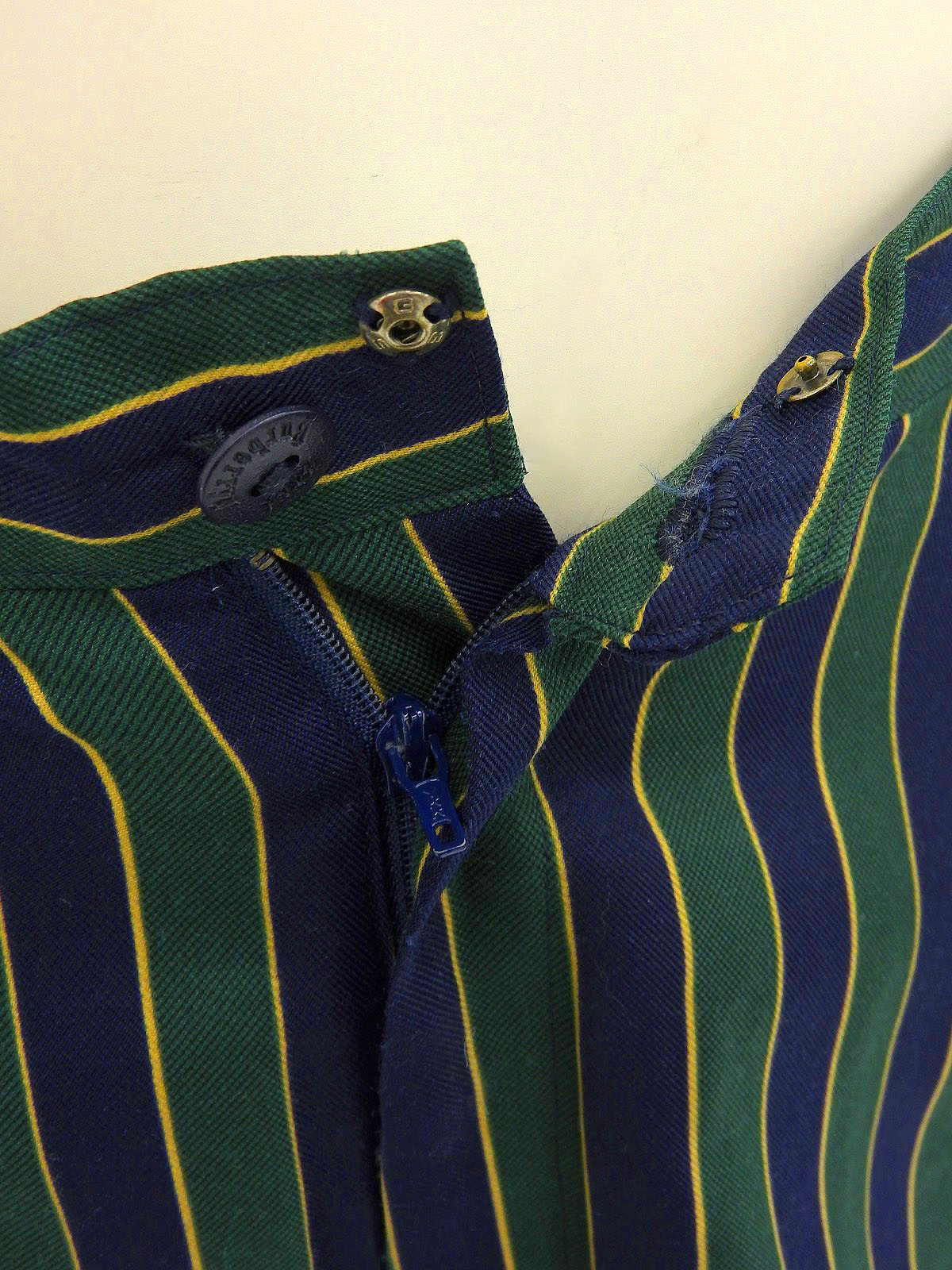 ストライプハーフパンツ グリーン/ネイビー