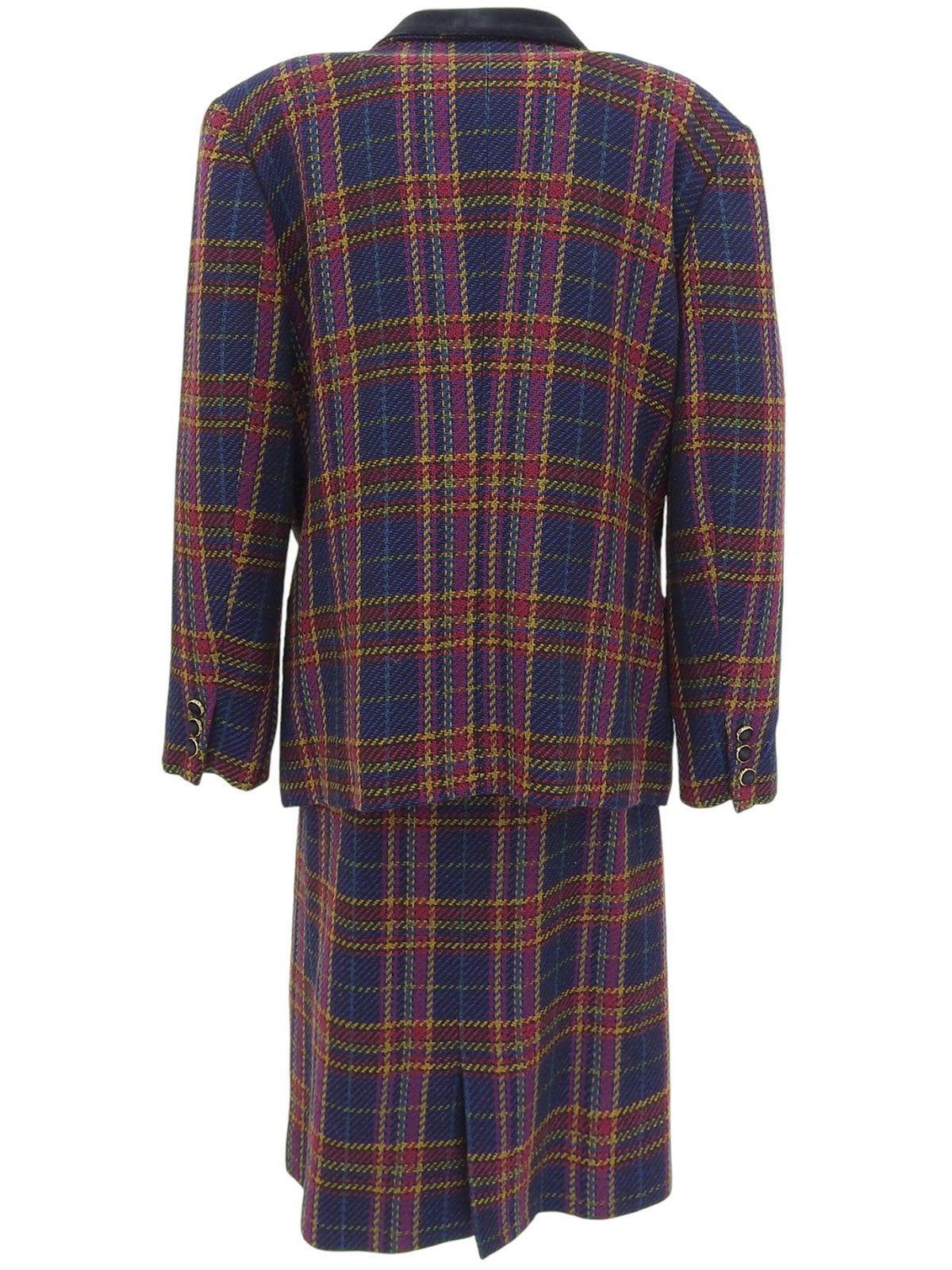 Wool Check Pattern Set-Up Multi