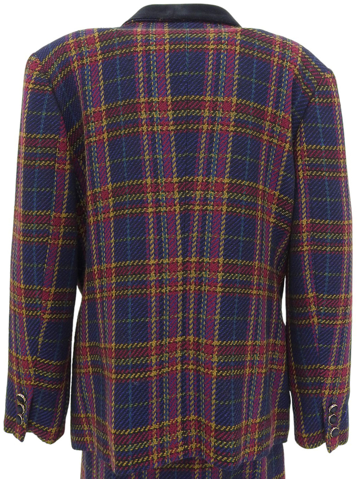 Wool Check Pattern Set-Up Multi