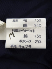 Wool Check Pattern Set-Up in Purple/Multi