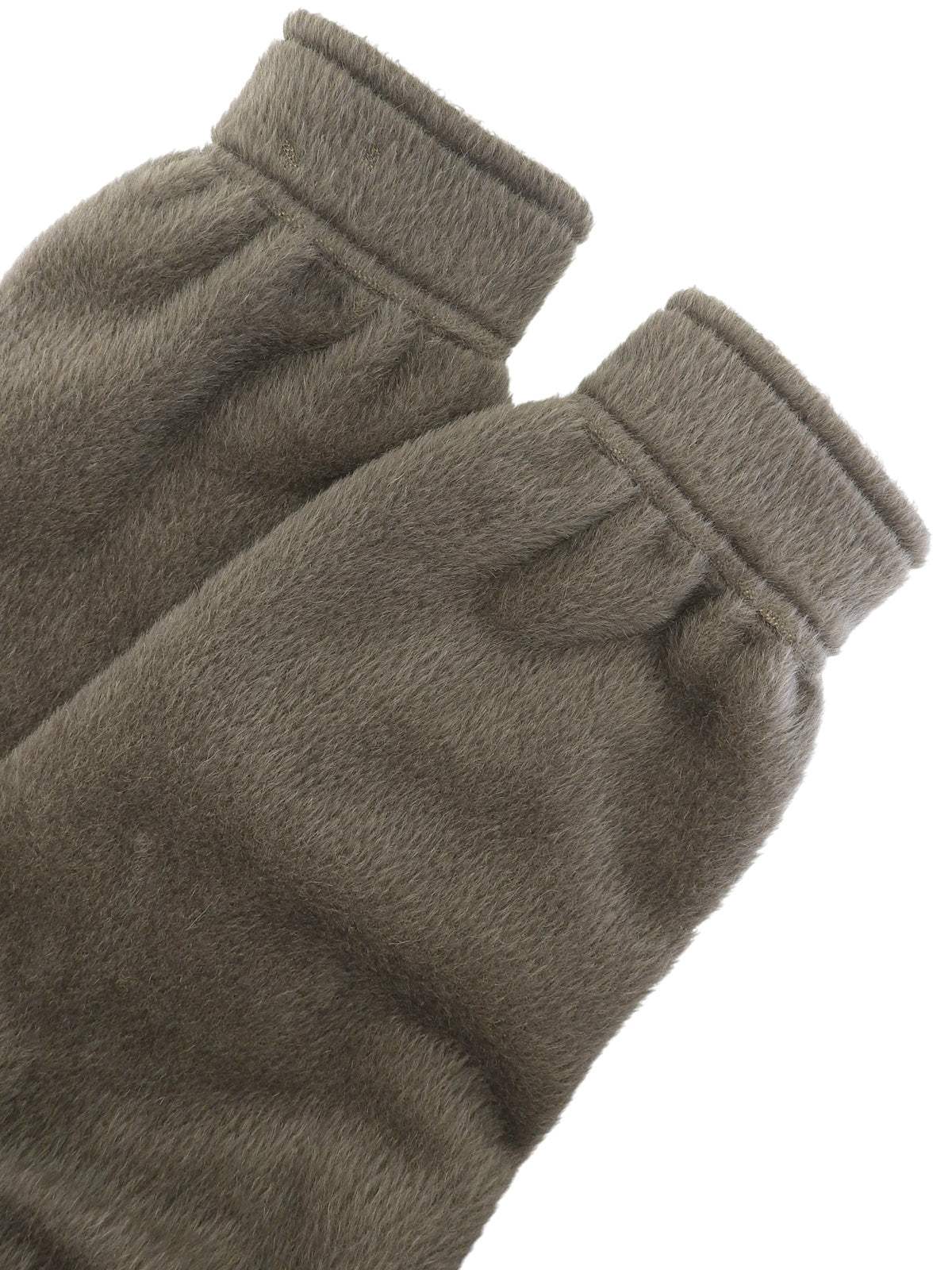 Brown wool long coat