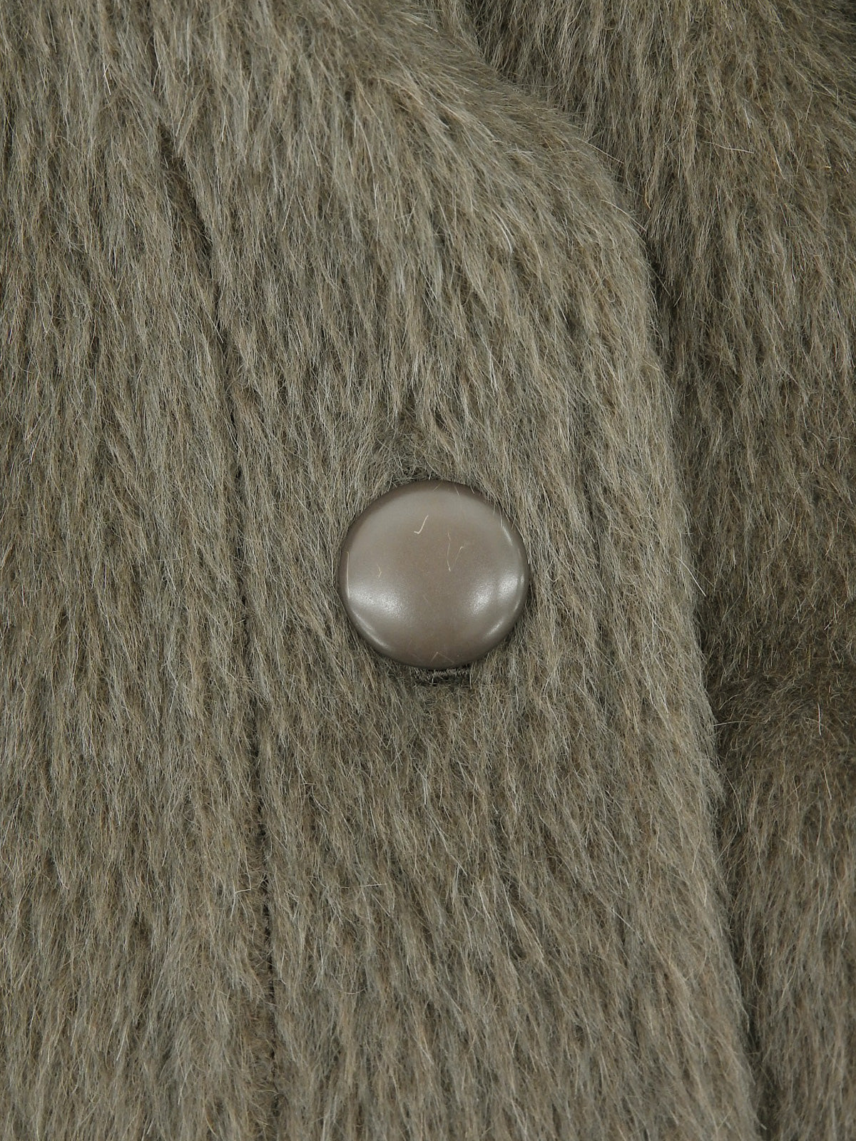 Brown wool long coat