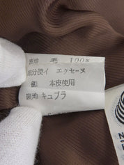 ウールチェックパターンセットアップ　ベージュ/マルチ