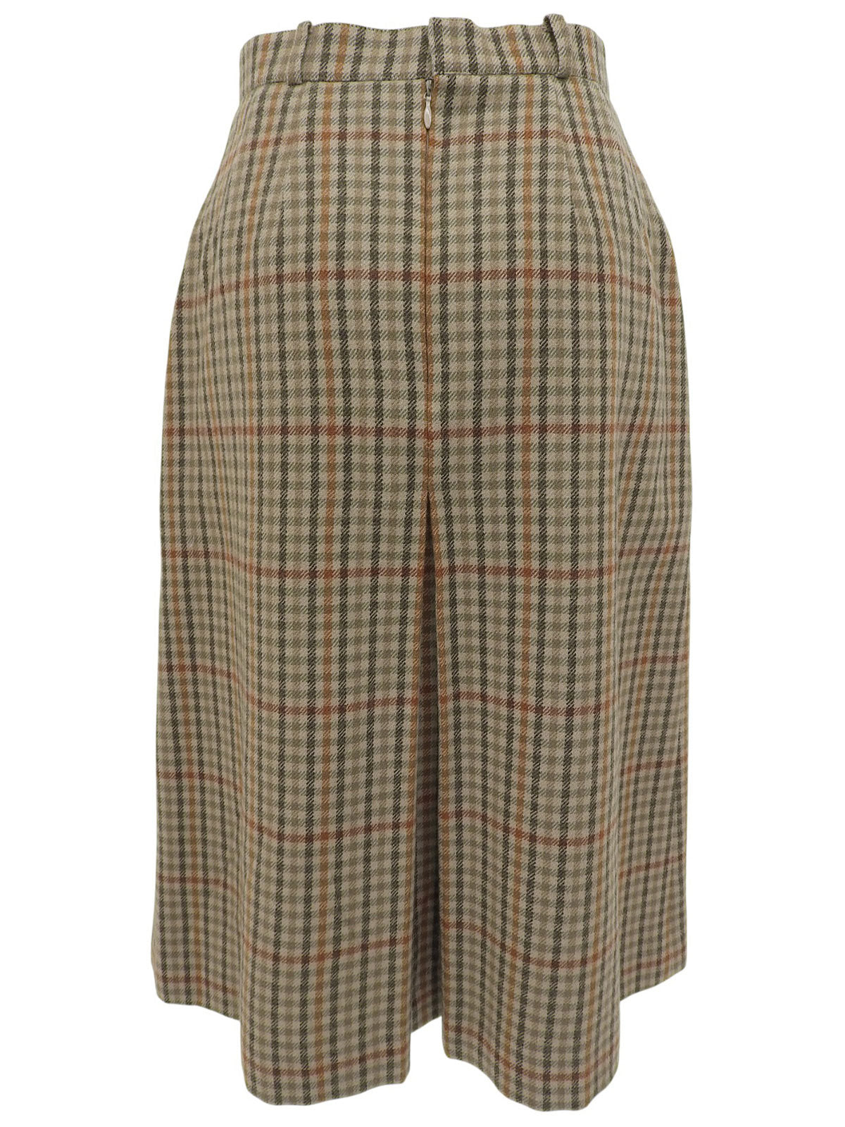 ウールチェックパターンセットアップ ベージュ/マルチ