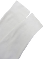 ロゴステッチニットパーカー ホワイト