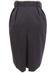 Striped Pattern Set in Black/Red