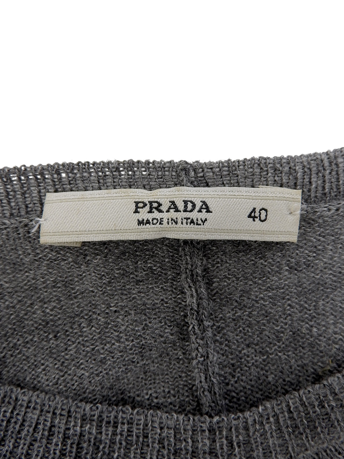 ドルマンスリーブニットトップス グレー