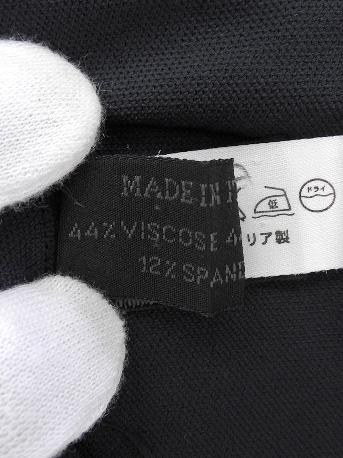 海军蓝Logo铭牌短袖上衣