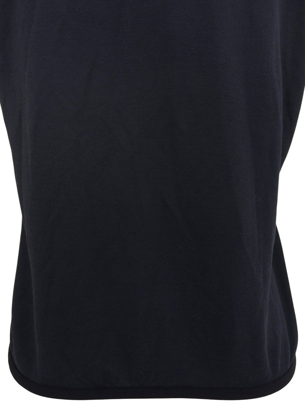 Navy Logo Plate Short Sleeve Top
