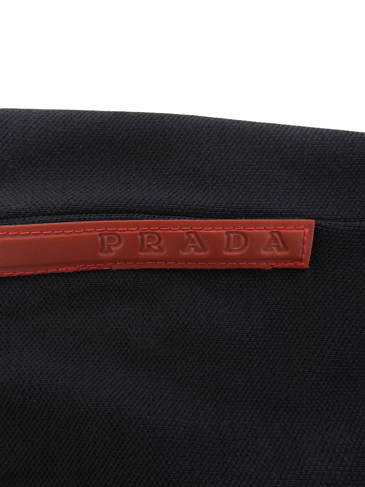 海军蓝Logo铭牌短袖上衣