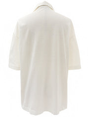 Attelage En Arbaleteパターンポロシャツ　ホワイト/マルチ