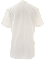 コットンロゴプリントハーフスリーブトップス ホワイト