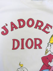 ジョン・ガリアーノ期 キャラクターアニマルプリント半袖Tシャツ ホワイト/マルチ