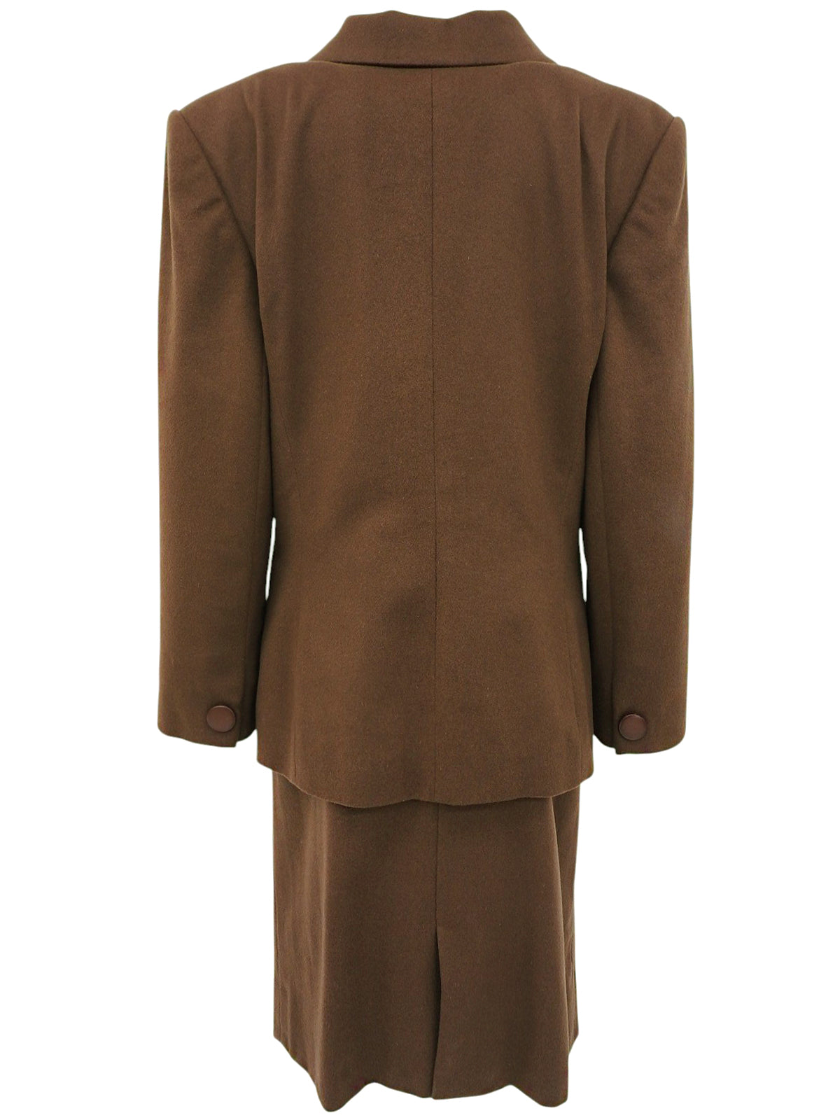 ウールセットアップ ブラウン