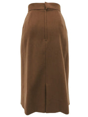 ウールセットアップ ブラウン