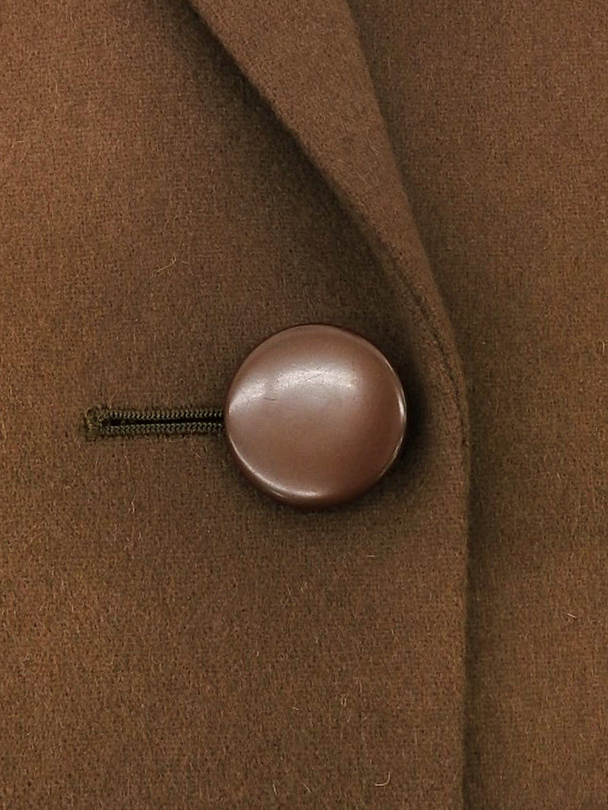 ウールセットアップ　ブラウン