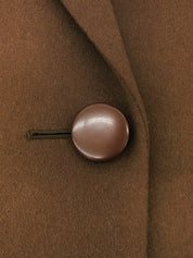 ウールセットアップ　ブラウン